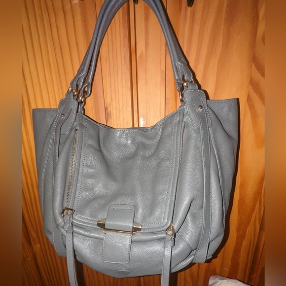 Kooba Jonnie gray leather hobo bag. - Picture 5 of 15